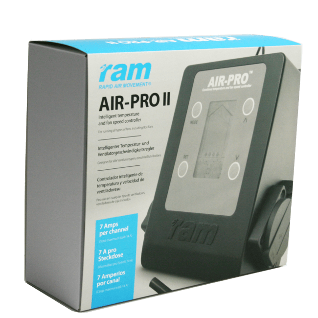 RAM Air-Pro II Raumklimaregler Details 2